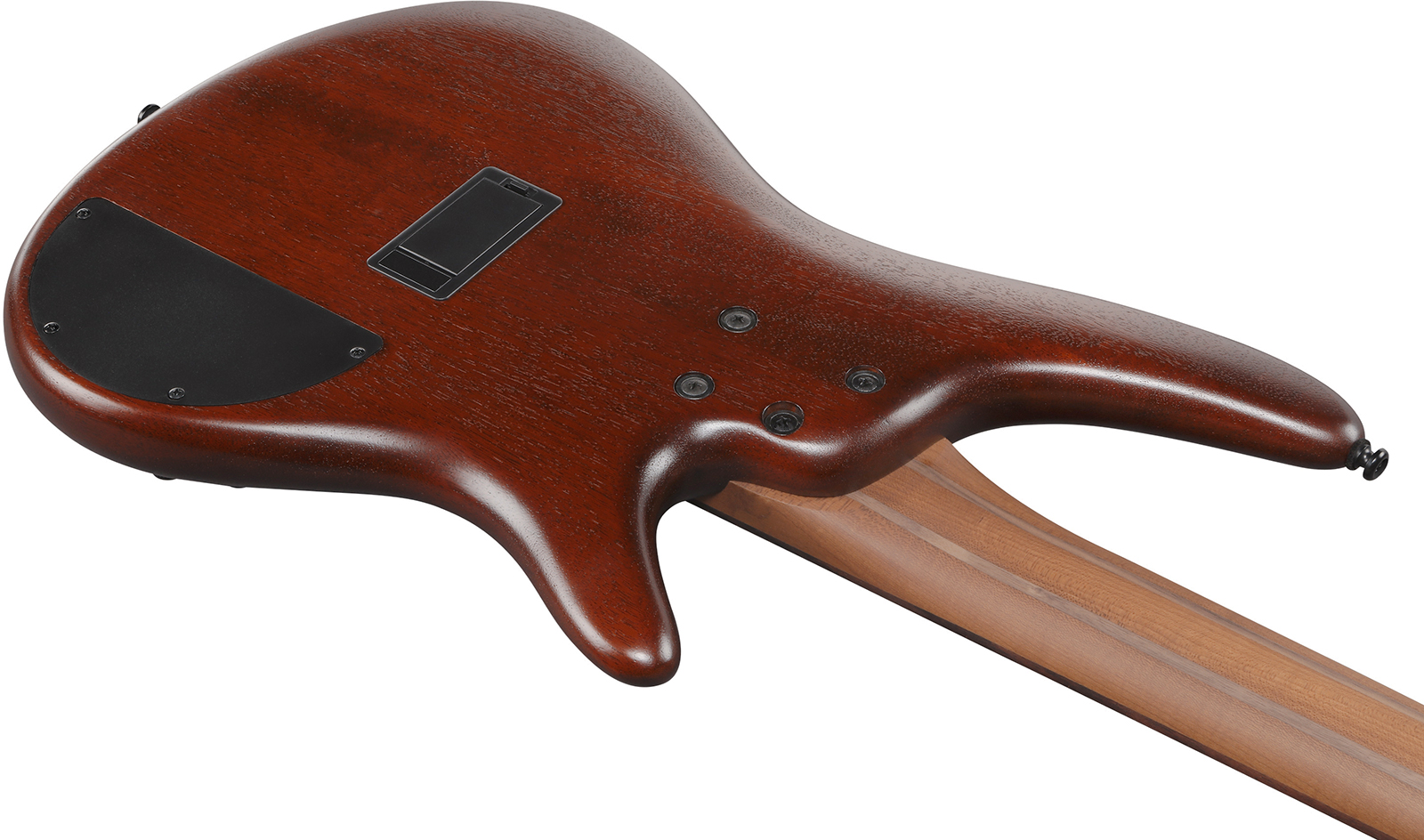 Ibanez Sr505al Mhl Standard 5c Gaucher Active Bartolini Rw - Mahogany Brown Burst Low Gloss - Basse Électrique Solid Body - Variation 3
