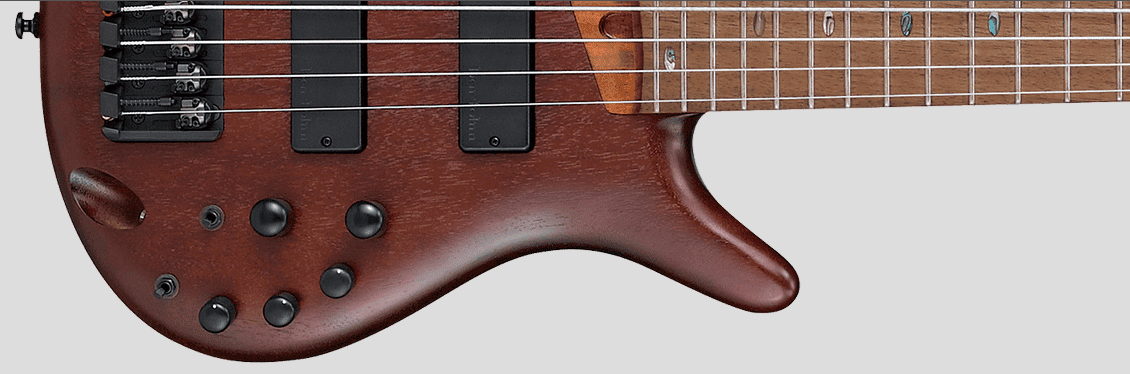 Ibanez Sr506e Bm Standard 6c Active Jat - Brown Mahogany - Basse Électrique Solid Body - Variation 1