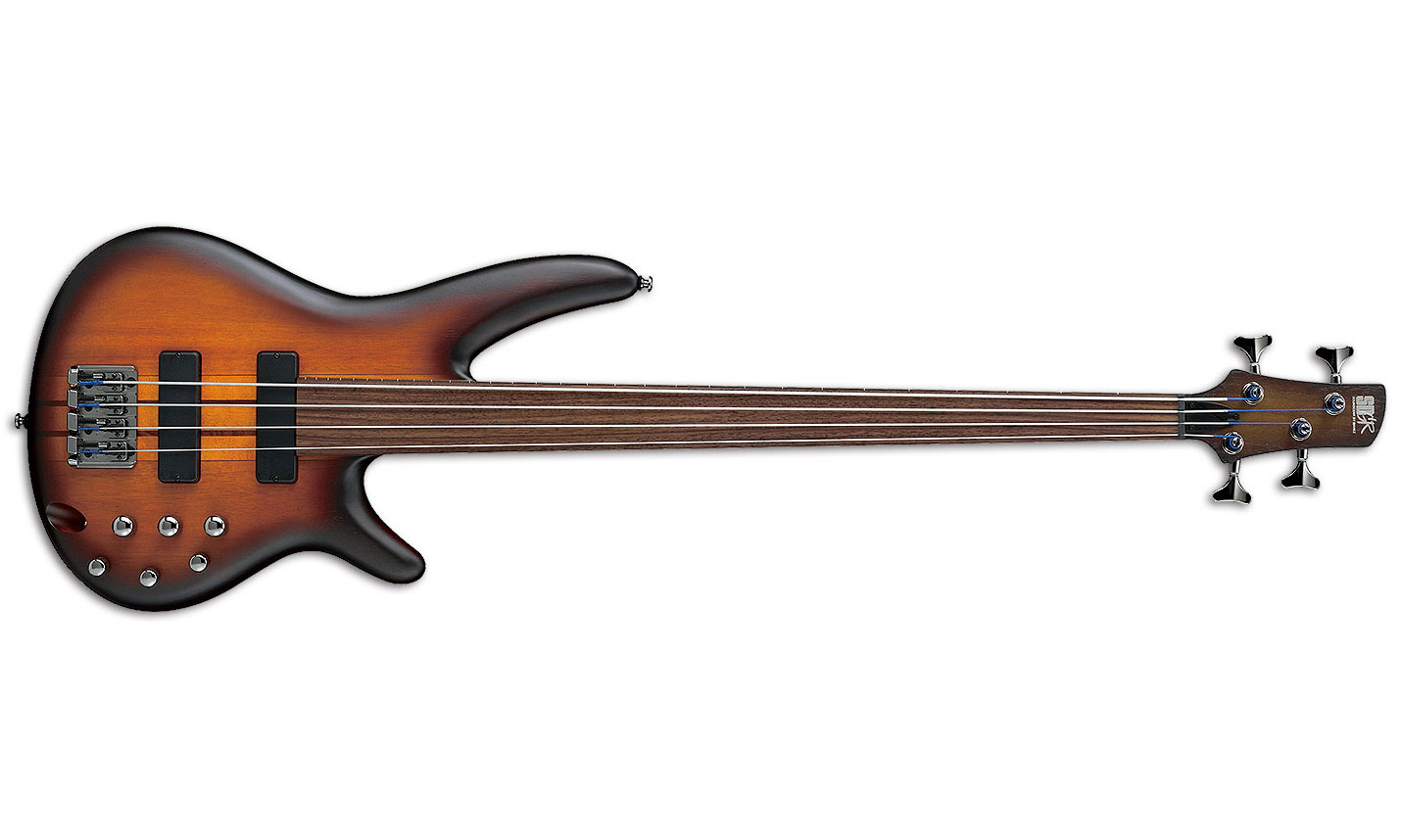 Ibanez Srf700 Bbf Fretless - Brown Burst Flat - Basse Électrique Solid Body - Variation 1