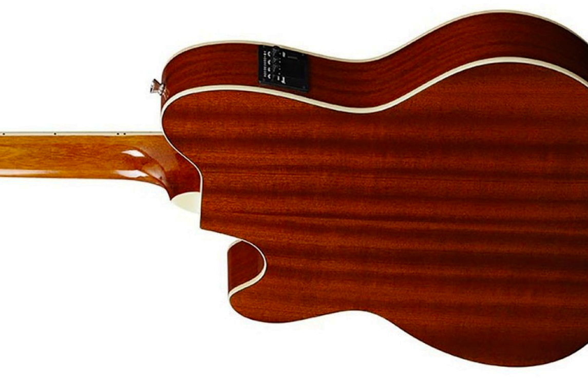 Ibanez Tcy10e Sfh Talman Cw Epicea Sapele Pur - Seafoam Green High Gloss - Guitare Folk - Variation 2
