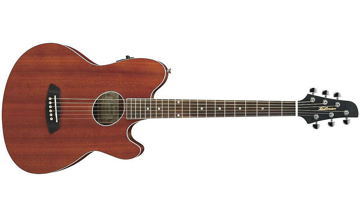 Ibanez Tcy12e Opn Talman Cw Tout Acajou Rw - Open Pore Natural - Guitare Electro Acoustique - Variation 1