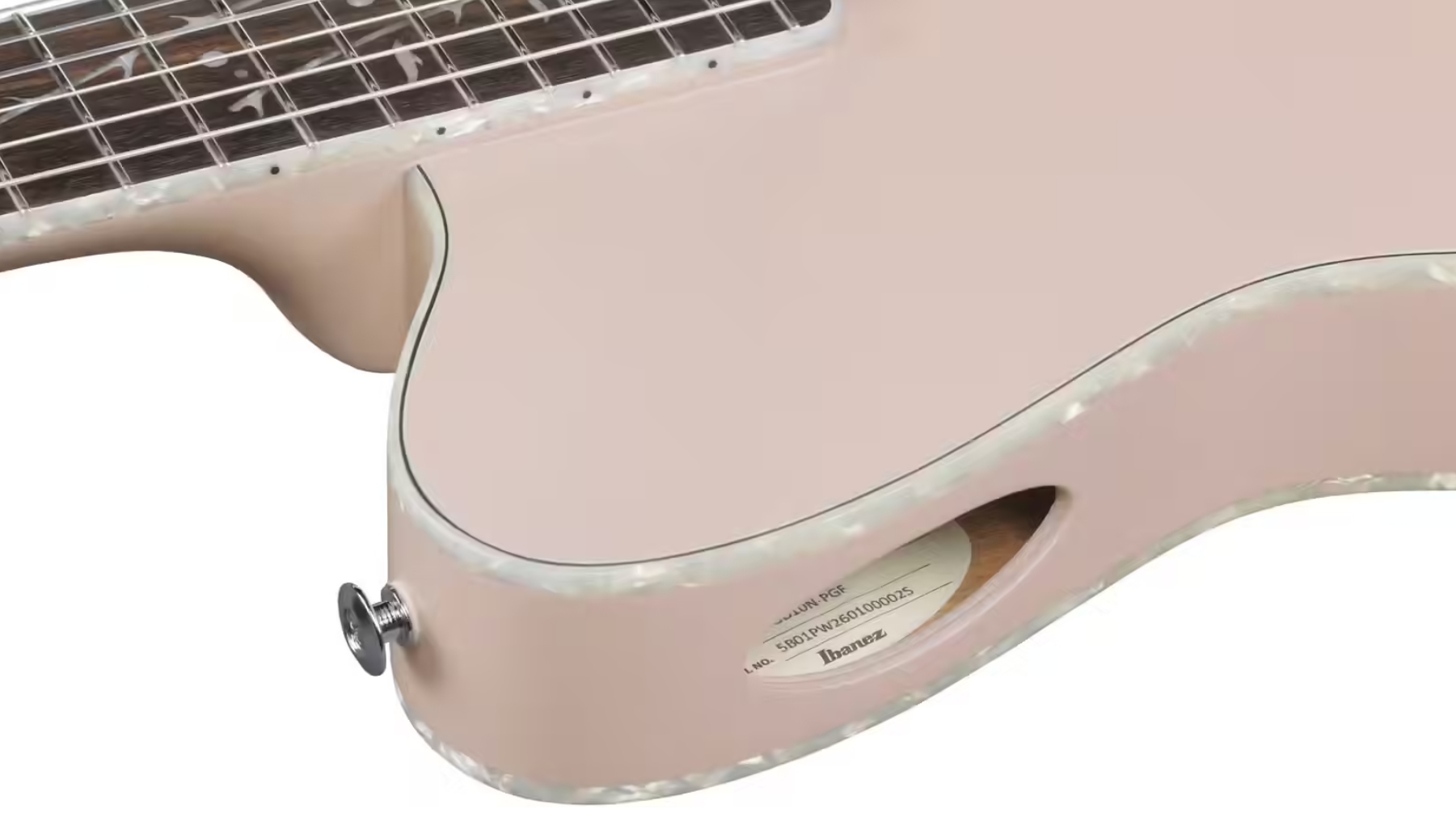 Ibanez Tim Henson Tod10n Paf Ind Signature Epicea Sapele Rw - Pearl Pink Flat - Guitare Classique Format 4/4 - Variation 3
