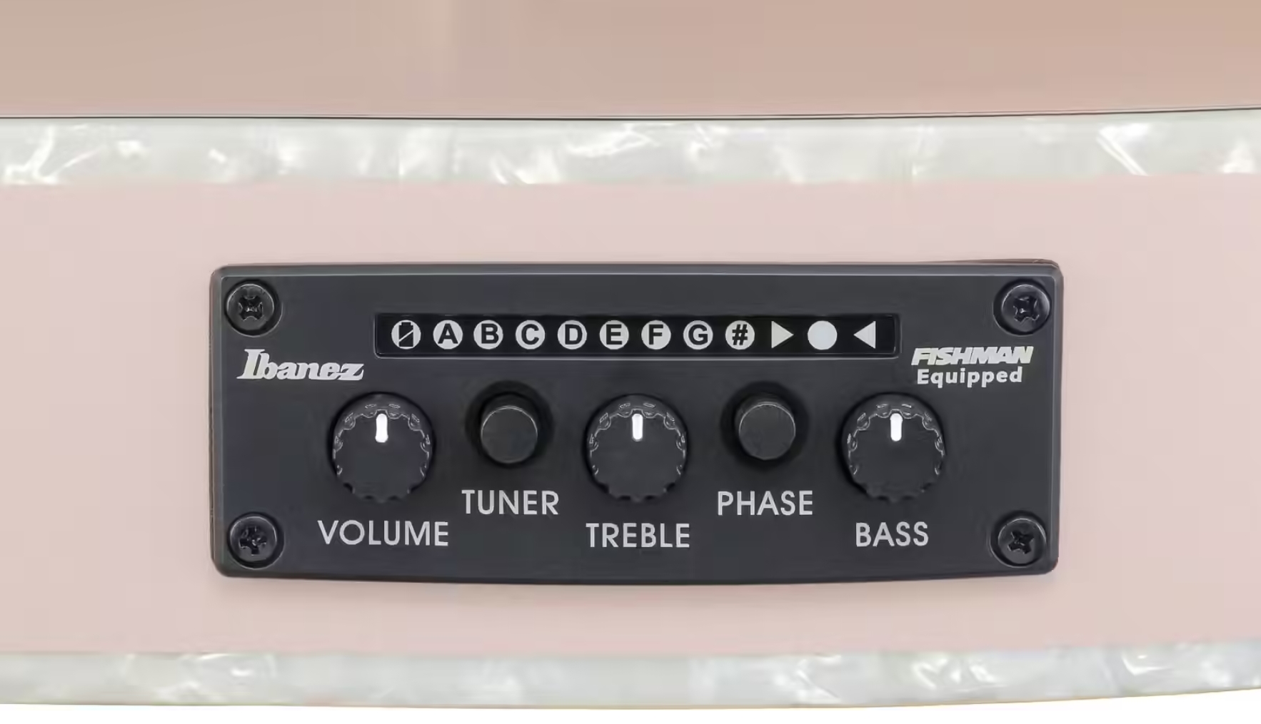 Ibanez Tim Henson Tod10n Paf Ind Signature Epicea Sapele Rw - Pearl Pink Flat - Guitare Classique Format 4/4 - Variation 4