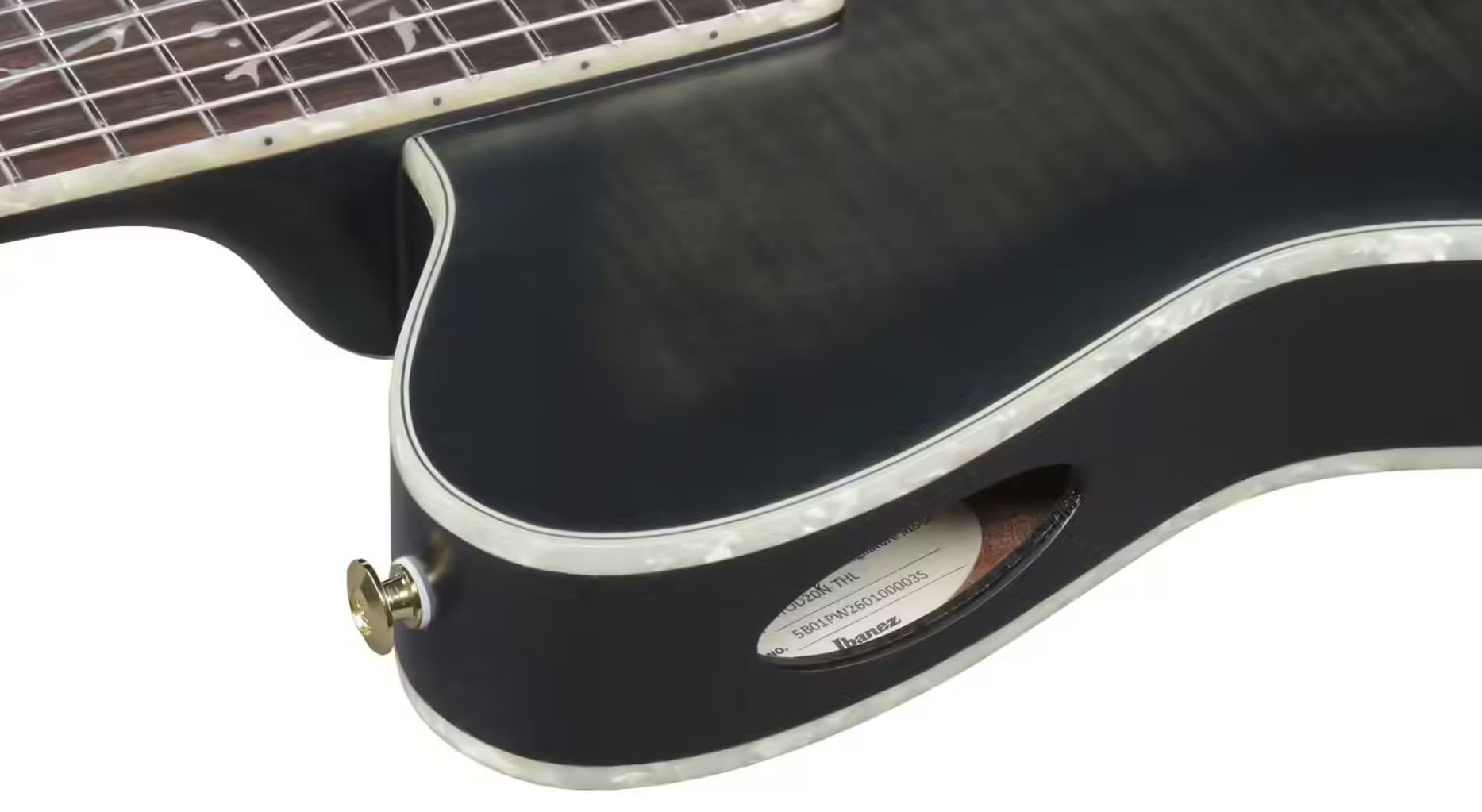 Ibanez Tim Henson Tod20fmn Bfl Ind Signature Erable Sapele Rw - Black Burst Fade Low Gloss - Guitare Classique Format 4/4 - Variation 3