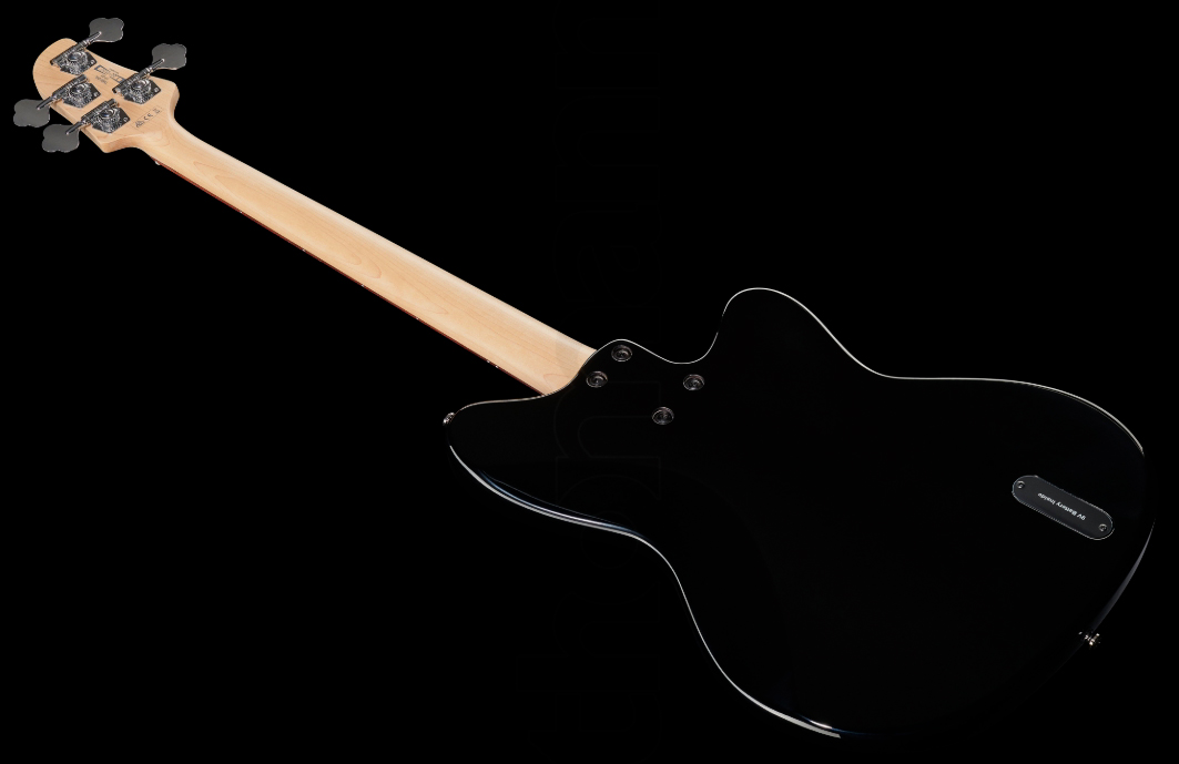 Ibanez Tmb100l Bk Standard Talman Bass Lh Gaucher Active Jat - Black - Basse Électrique Solid Body - Variation 1