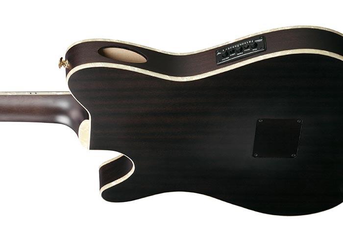 Ibanez Tod10n Tim Henson Signature Electro Sitka Sapele Wal - Black - Guitare Classique Format 4/4 - Variation 1