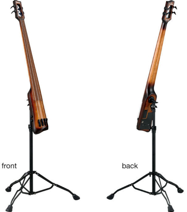 Ibanez Ub805 Mob Upright Bass 5c Jat - Mahogany Oil Burst - Basse Électrique Solid Body - Variation 8