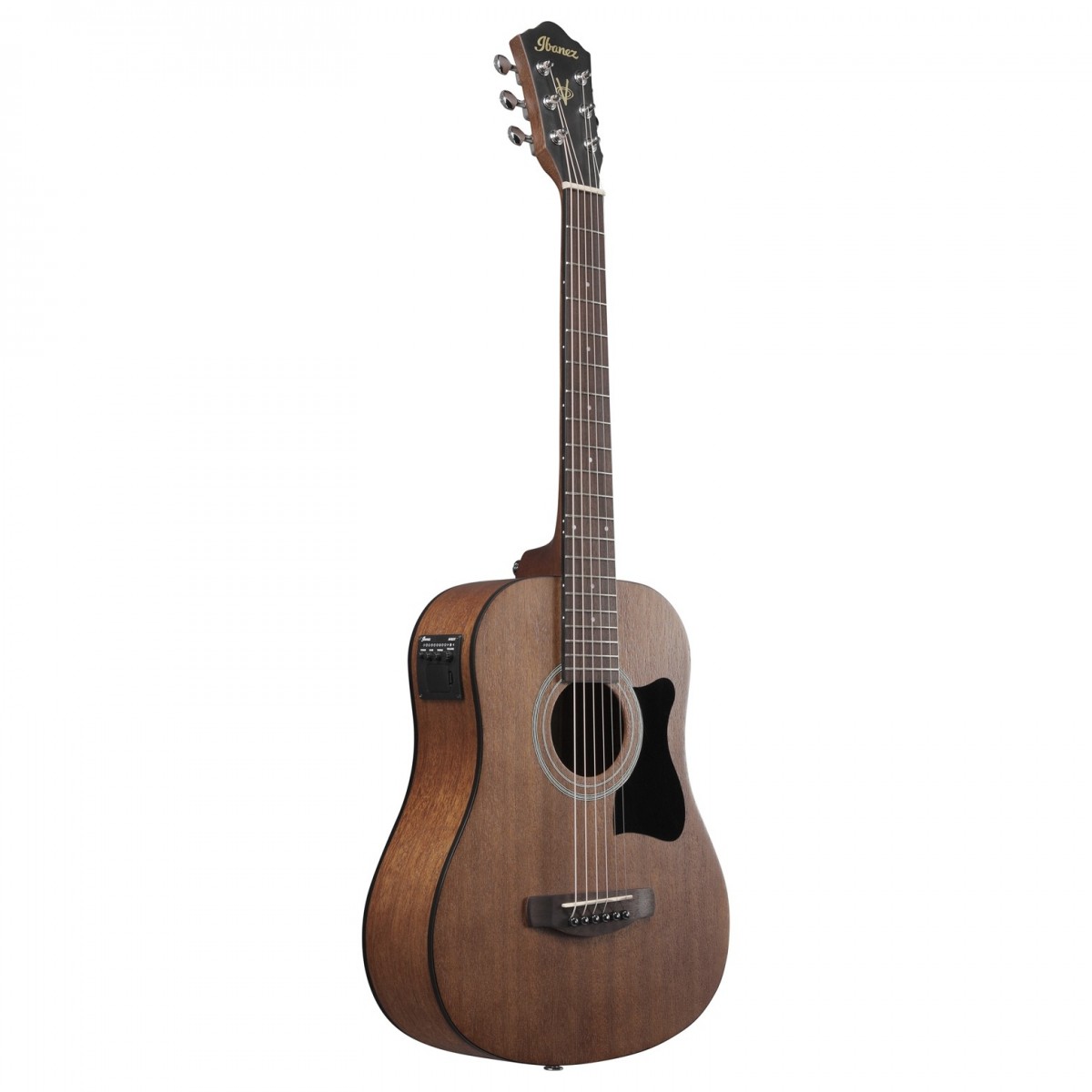 Ibanez V44e Mini Dreadnought Electro Meranti Nan - Open Pore  Natural - Guitare Folk - Variation 2