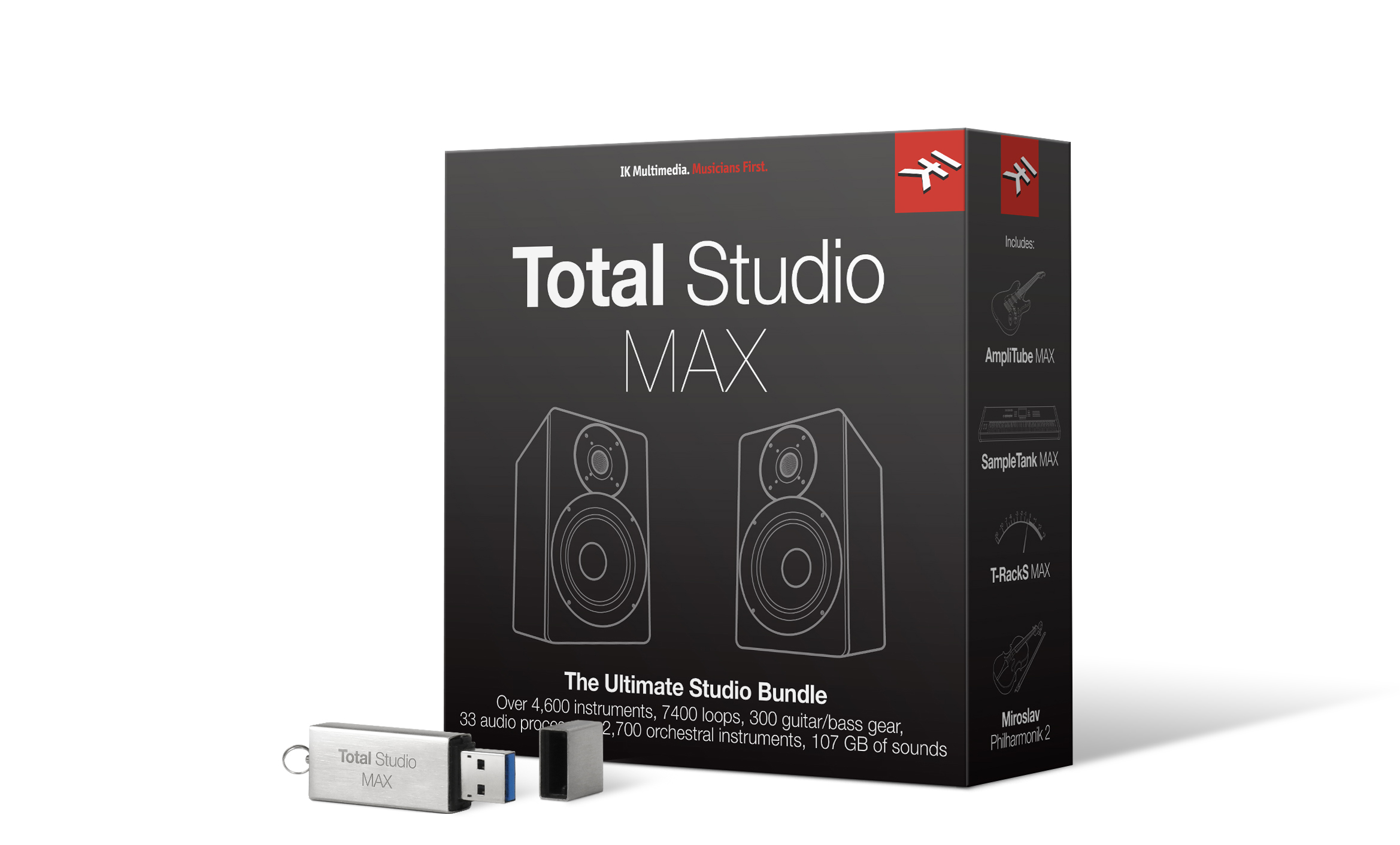 Ik Multimedia Total Studio Max - Instrument Virtuel - Variation 1