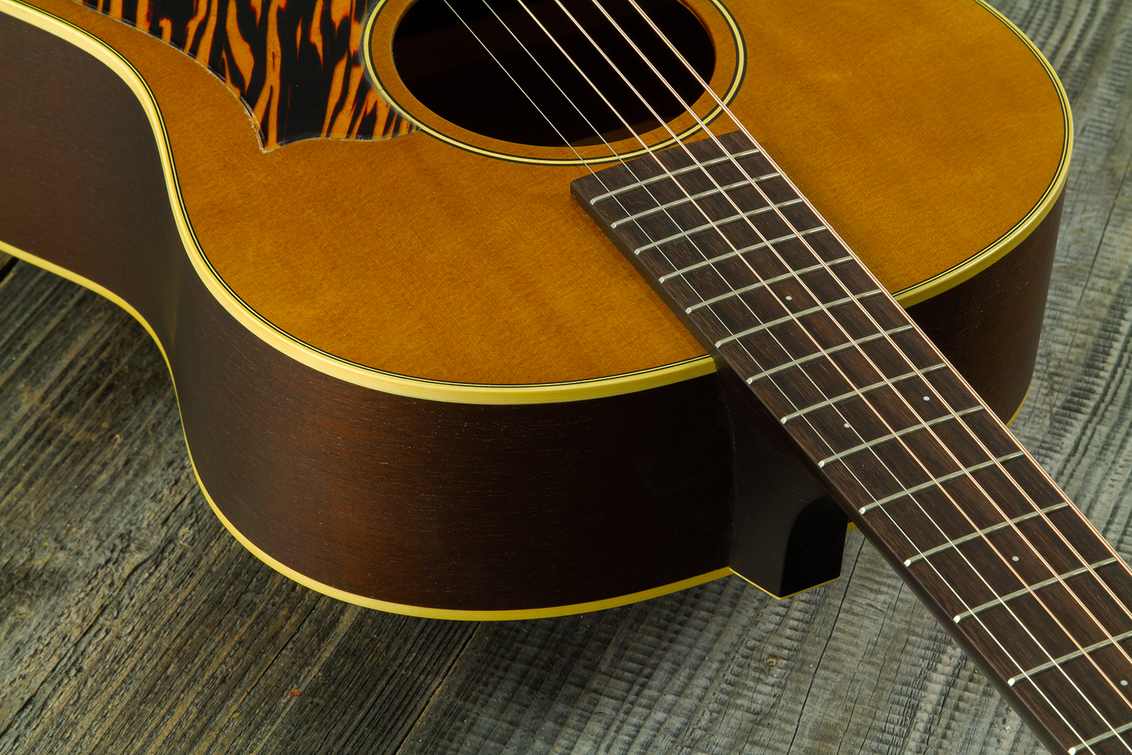 Iris Og Concert Epicea Acajou Rw #1389 - Relic Natural - Guitare Folk - Variation 3