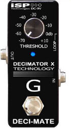 Pédale compression / sustain / noise gate  Isp technologies DECI-MATE G Micro Decimator