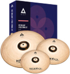 Pack cymbales Istanbul Serie XIST Pack BRILLANT 14-16-20-HOUSSE