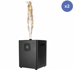 Machine à confettis & flamme J.collyns Strawfire XL 2Pack