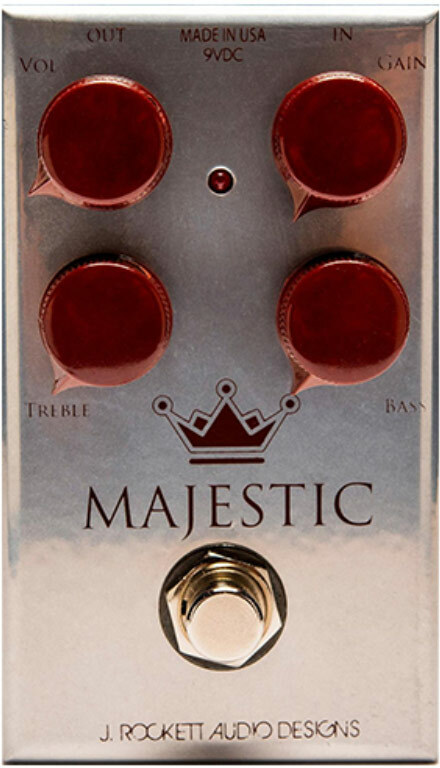 J. Rockett Audio Designs Majestic Overdrive - PÉdale Overdrive / Distortion / Fuzz - Main picture