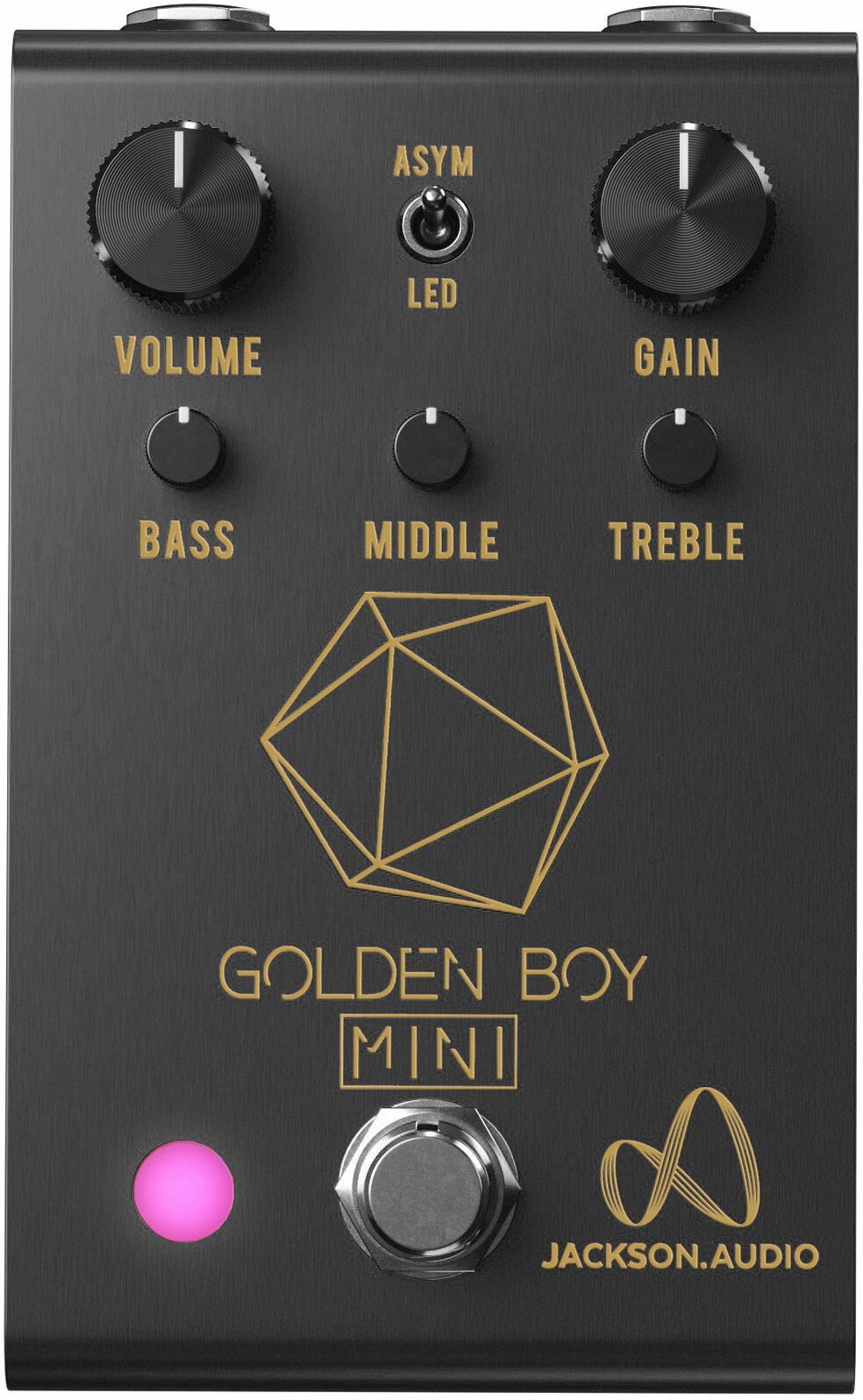 Jackson Audio Golden Boy Mini Black Ltd - PÉdale Overdrive / Distortion / Fuzz - Main picture