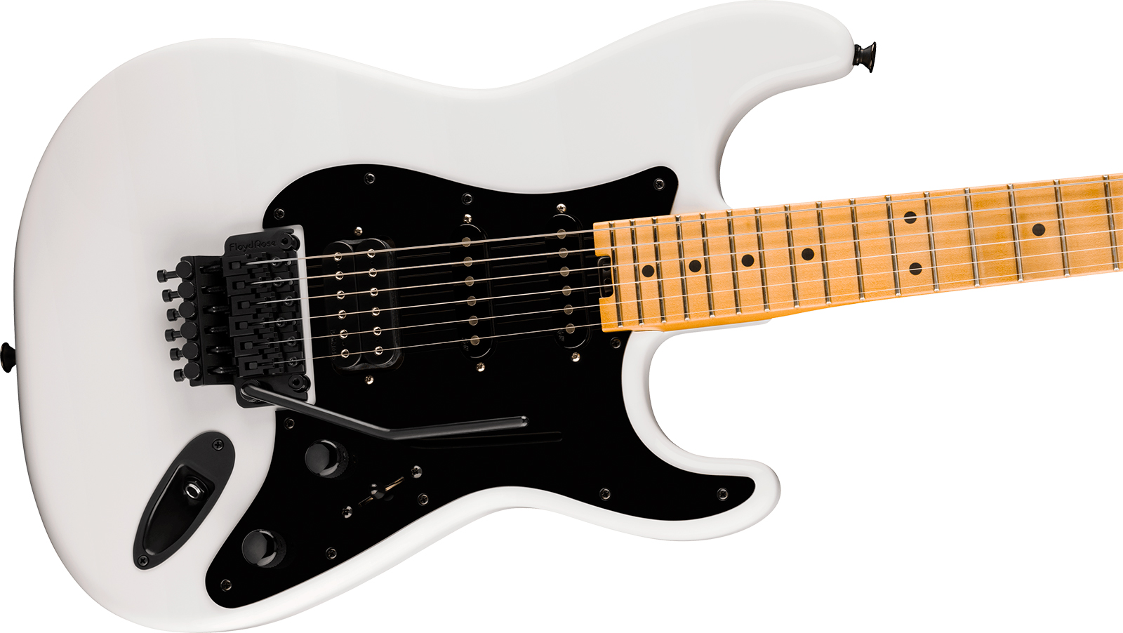 Jackson Adrian Smith Sc1 50th Ann. Mex Ltd Signature Hss Dimarzio Fr Mn - White - Guitare Électrique Forme Str - Variation 2