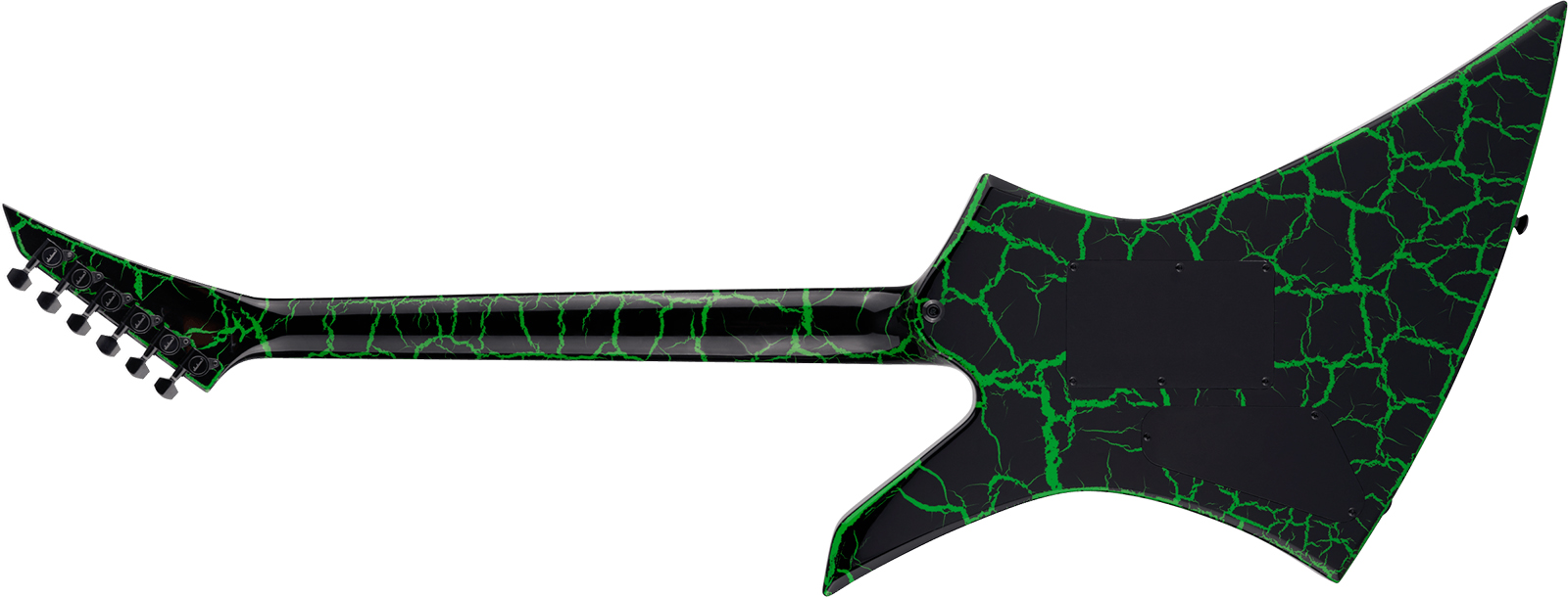 Jackson Brandon Ellis Kelly Pro Signature 1h Seymour Duncan Fr Eb - Green Crackle - Guitare Électrique MÉtal - Variation 1