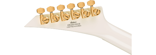 Jackson Cd1 Legend Series Rhoad Limited Edition Trem Hh Eb - White With Black Bevels - Guitare Électrique MÉtal - Variation 1