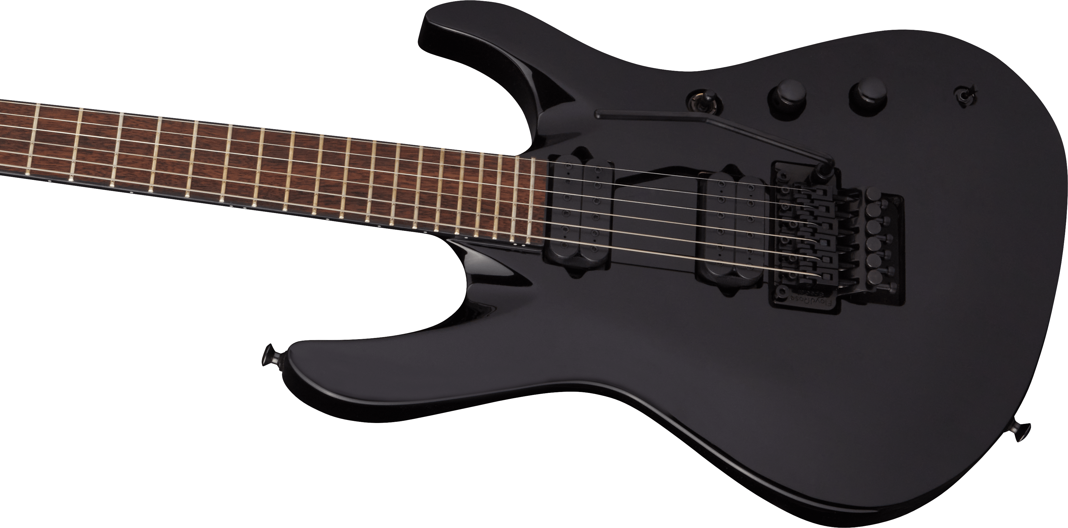 Jackson Chris Broderick Soloist 6 Pro Signature 2h Dimarzio Fr Lau - Gloss Black - Guitare Électrique Forme Str - Variation 3