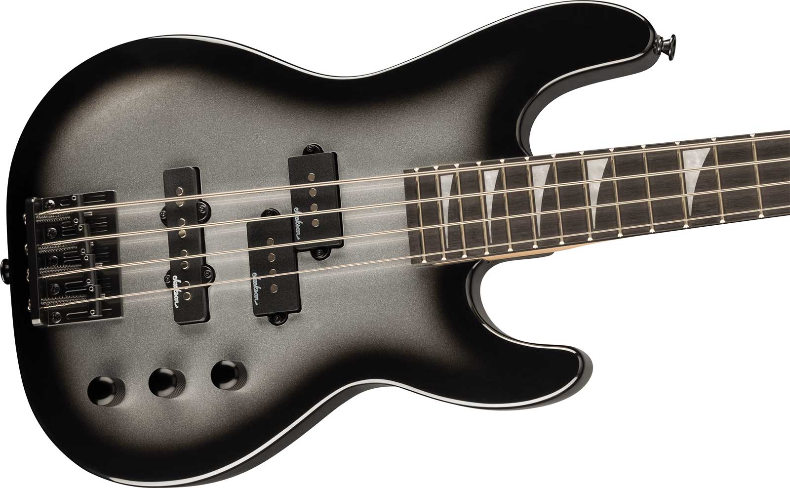 Jackson Concert Bass Js1x Minion Ltd Shsc Ama - Silverburst - Basse Électrique Enfants - Variation 2