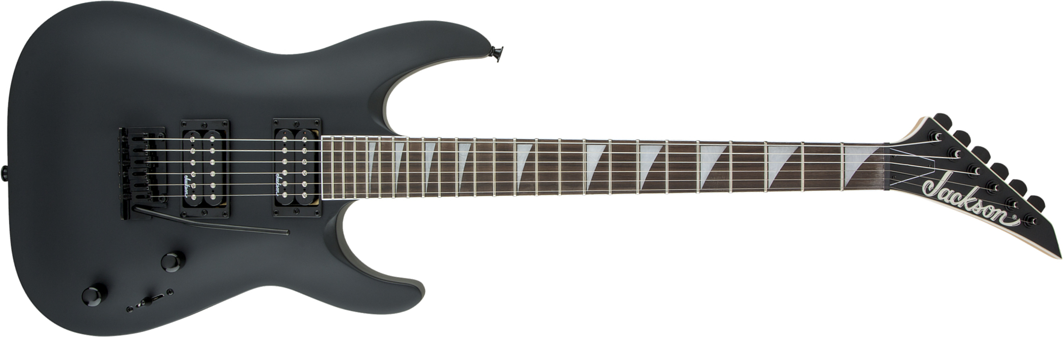 Jackson Dinky Arch Top Dka Js22 2h Trem Ama - Satin Black - Guitare Électrique MÉtal - Main picture