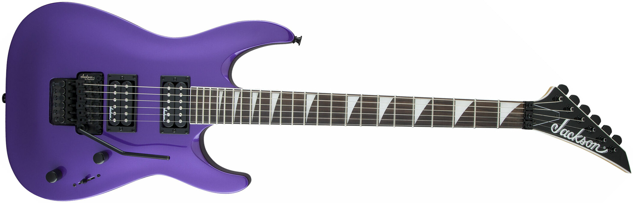 Jackson Dinky Archtop Js32 Dka 2h Fr Ama - Pavo Purple - Guitare Électrique Double Cut - Main picture