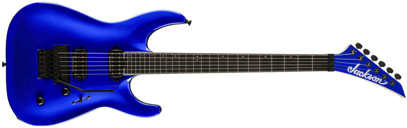 Jackson Dinky Dka Pro Plus 2h Seymour Duncan Fr Eb - Indigo Blue - Guitare Électrique Forme Str - Main picture