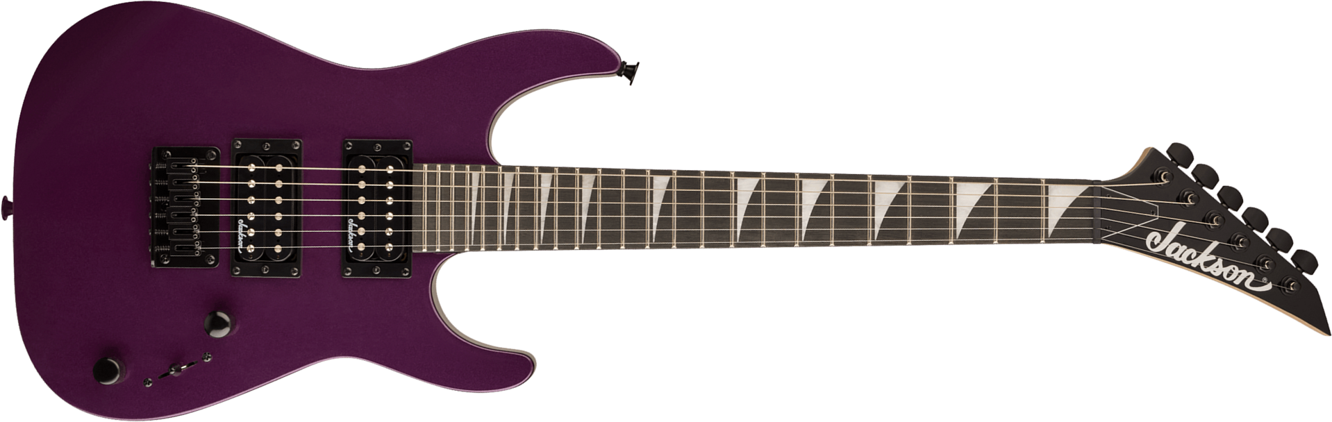 Jackson Dinky Minion Js1x Shsc 2h Ht Ama - Pavo Purple - Guitare Électrique Enfant - Main picture