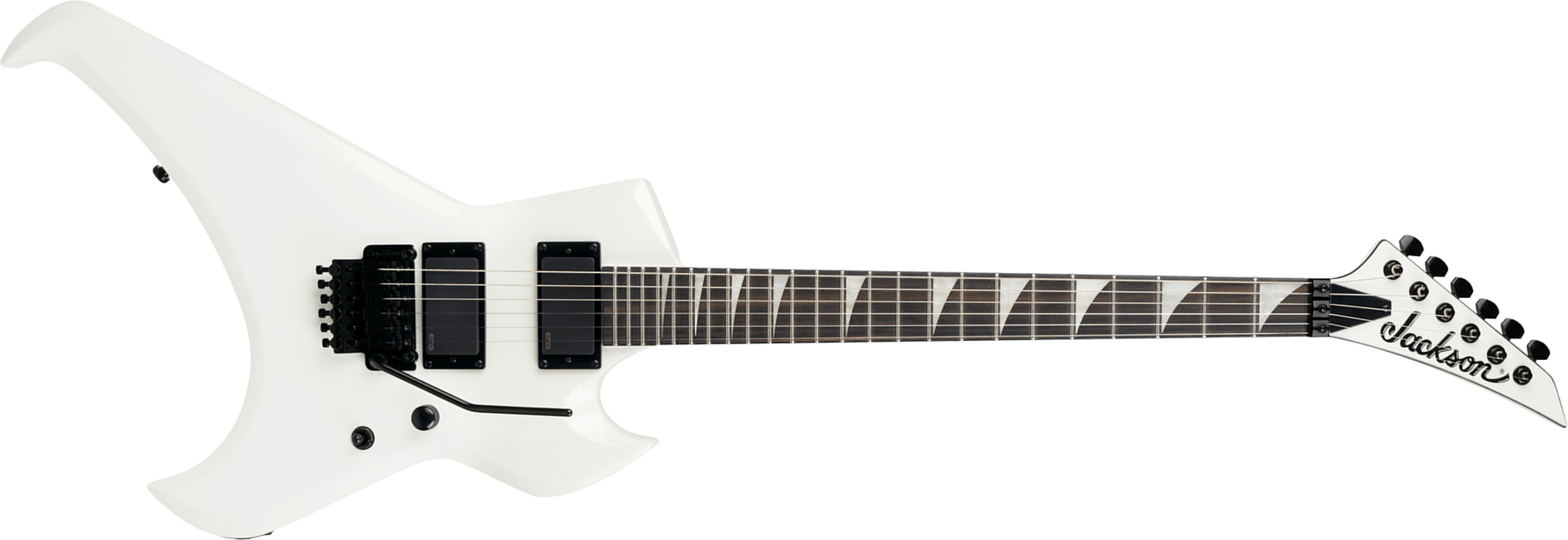 Jackson Rob Cavestany Death Angel Pro 2h Emg Fr Eb - Snow White - Guitare Électrique MÉtal - Main picture