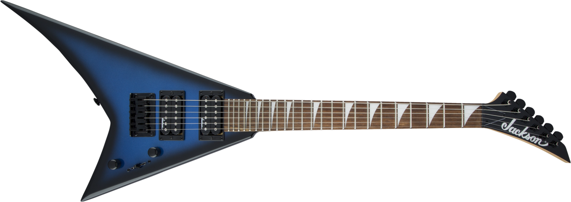 Jackson Rr Minion Js1x - Metallic Blue Burst - Guitare Électrique Enfant - Main picture
