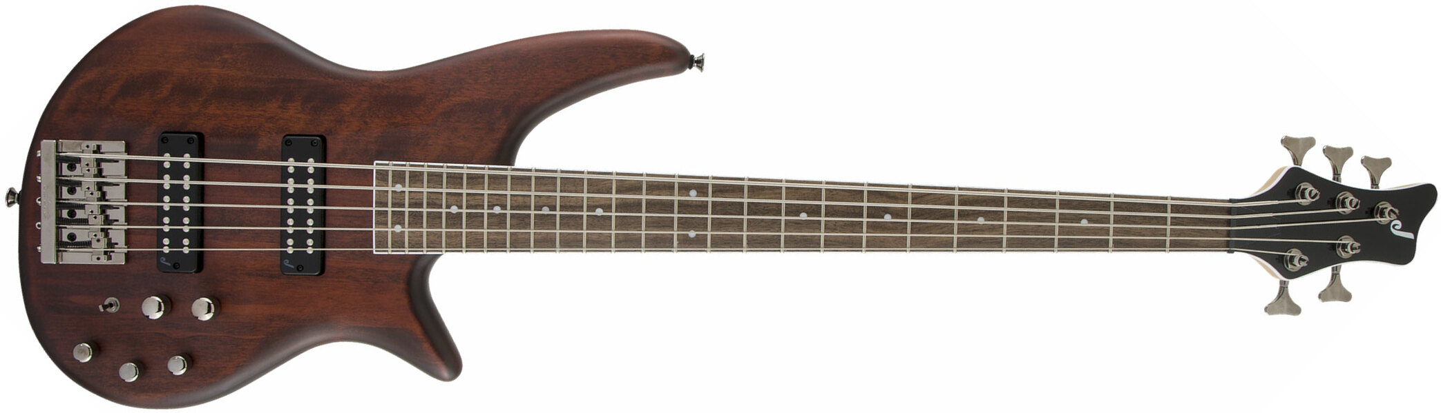 Jackson Spectra Bass Js3v 5c Active Lau - Walnut Stain - Basse Électrique Solid Body - Main picture