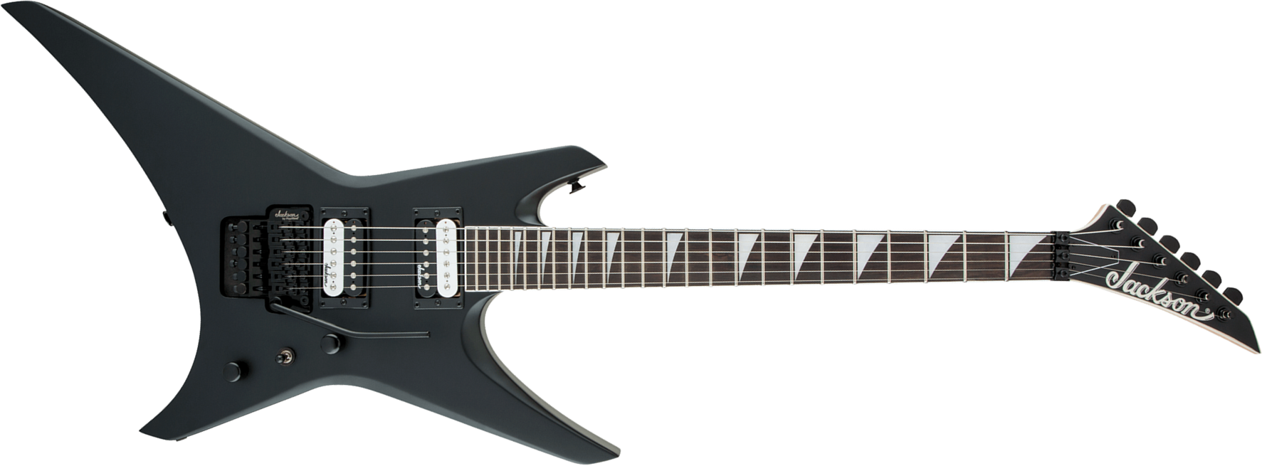 Jackson Warrior Js32 2h Fr Ama - Satin Black - Guitare Électrique MÉtal - Main picture