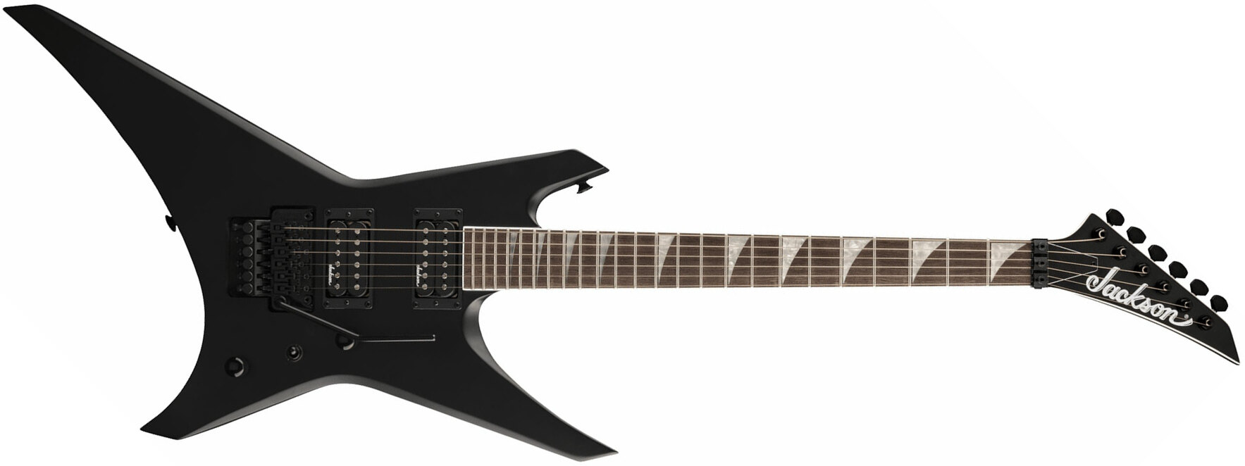 Jackson Warrior Wrx24 2h Fr Lau - Satin Black - Guitare Électrique MÉtal - Main picture