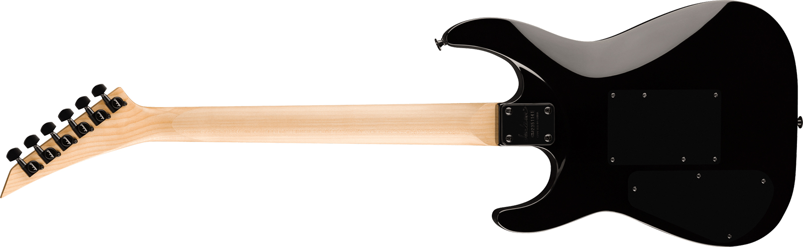 Jackson Dinky Js32 Dkap 2h Fr Ama - Transparent Black - Guitare Électrique Forme Str - Variation 1