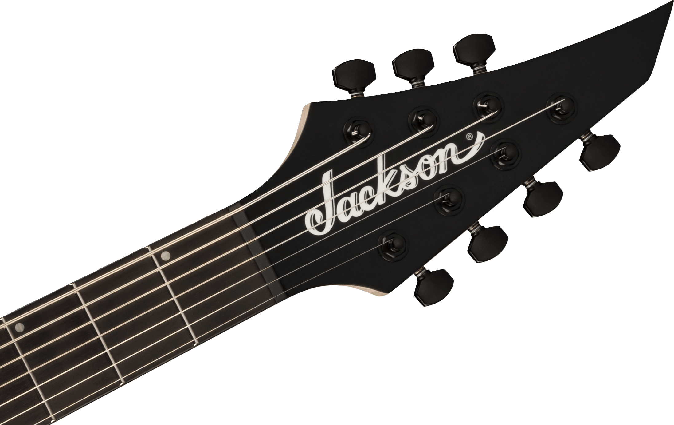 Jackson Dinky Mdk Ht7 Pro Plus 2h Bare Knuckle Eb - Satin Black - Guitare Électrique 7 Cordes - Variation 4