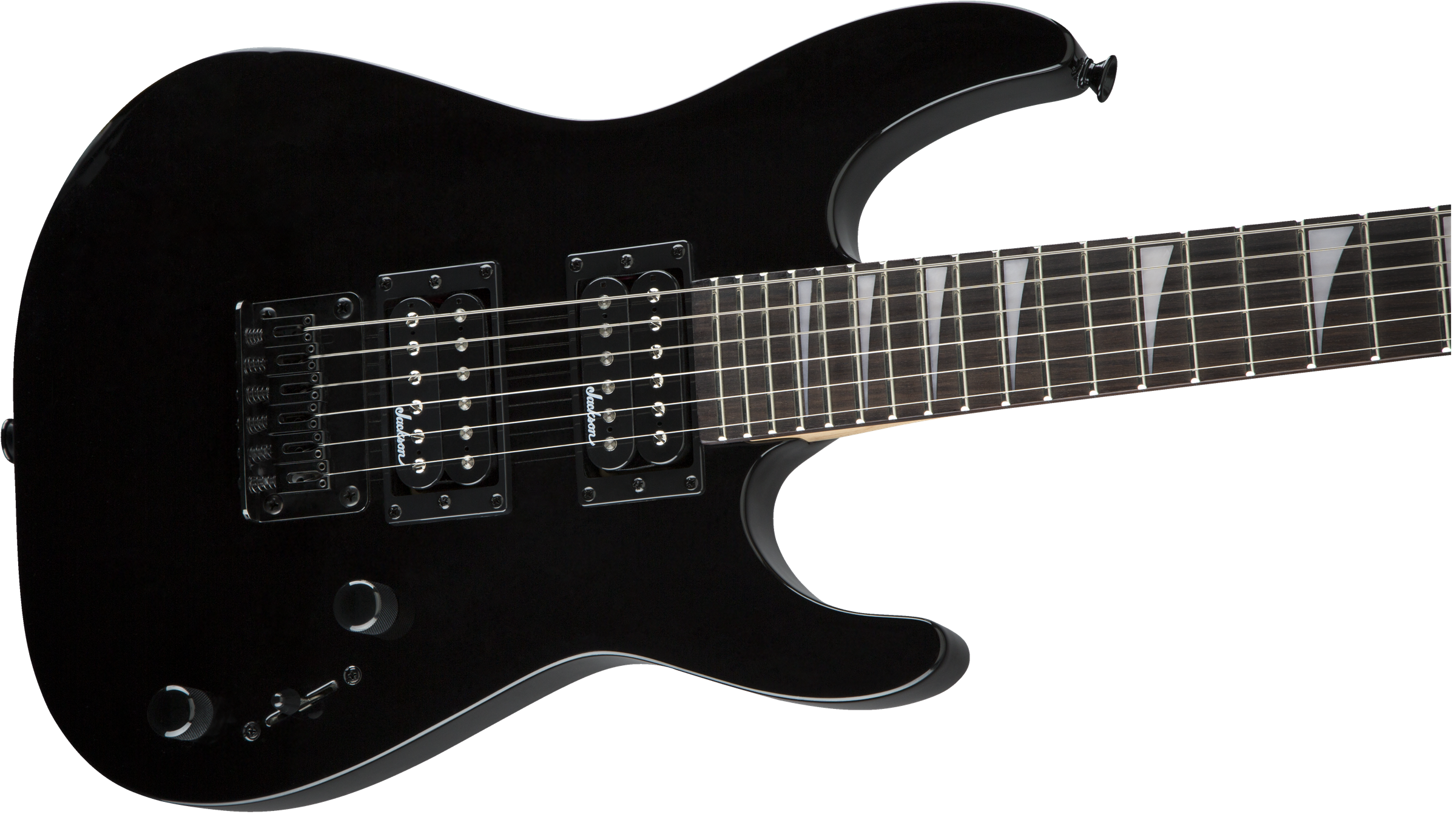 Jackson Dinky Minion Js1x Diapason Court 2h Ht Ama - Black - Guitare Électrique Enfant - Variation 2