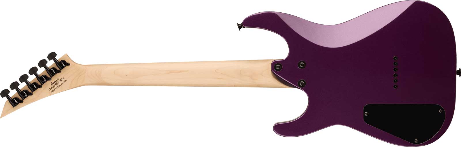 Jackson Dinky Minion Js1x Shsc 2h Ht Ama - Pavo Purple - Guitare Électrique Enfant - Variation 1