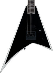 Guitare électrique signature Jackson Christian Andreu Pro Plus Rhoads RR24 EVTN - Black w/ White Bevels