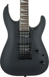 Guitare électrique métal Jackson Dinky Arch Top JS22 DKA - Satin black
