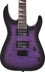 Guitare électrique métal Jackson Dinky Arch Top JS32Q DKA HT - Trans Purple Burst