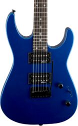 Guitare électrique métal Jackson JS Series Dinky JS12 - metallic blue