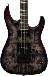 Guitare électrique forme str Jackson Dinky JS32 DKAP - transparent black