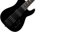 Basse électrique solid body Jackson LEGEND SERIES CONCERT 5 DAVID ELLEFSON SIGNATURE - Gloss black