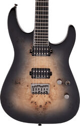 Guitare électrique forme str Jackson Pro Soloist SL2P MAH HT - Trans. black burst