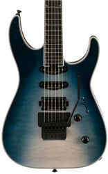 Guitare électrique forme str Jackson Pro Plus Soloist SLA3Q - Polar burst