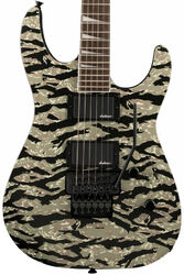 Guitare électrique forme str Jackson X Series Soloist SLX DX - Tiger jungle camo