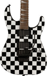 Guitare électrique forme str Jackson X Series Soloist SLX DX - Checkered past