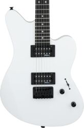 Guitare électrique rétro rock Jackson Surfcaster JS22 HT - Snow white