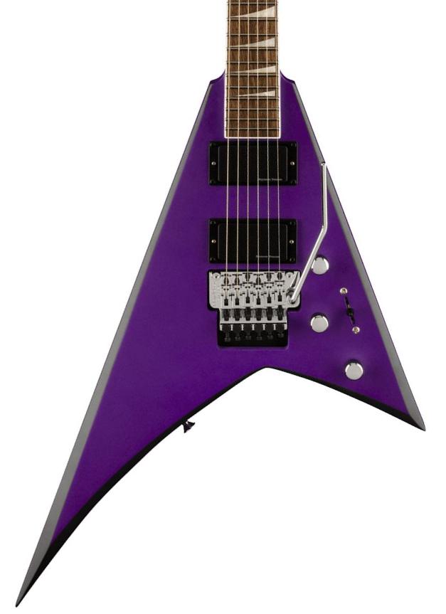 Guitare électrique métal Jackson Rhoads RRX24 - Purple metallic with black bevels