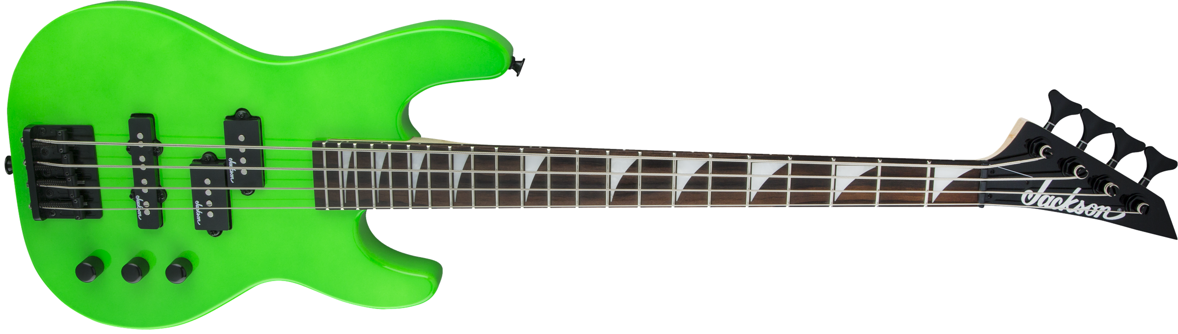 Jackson Js Series Concert Bass Minion Js1x - Neon Green - Basse Électrique Enfants - Variation 2